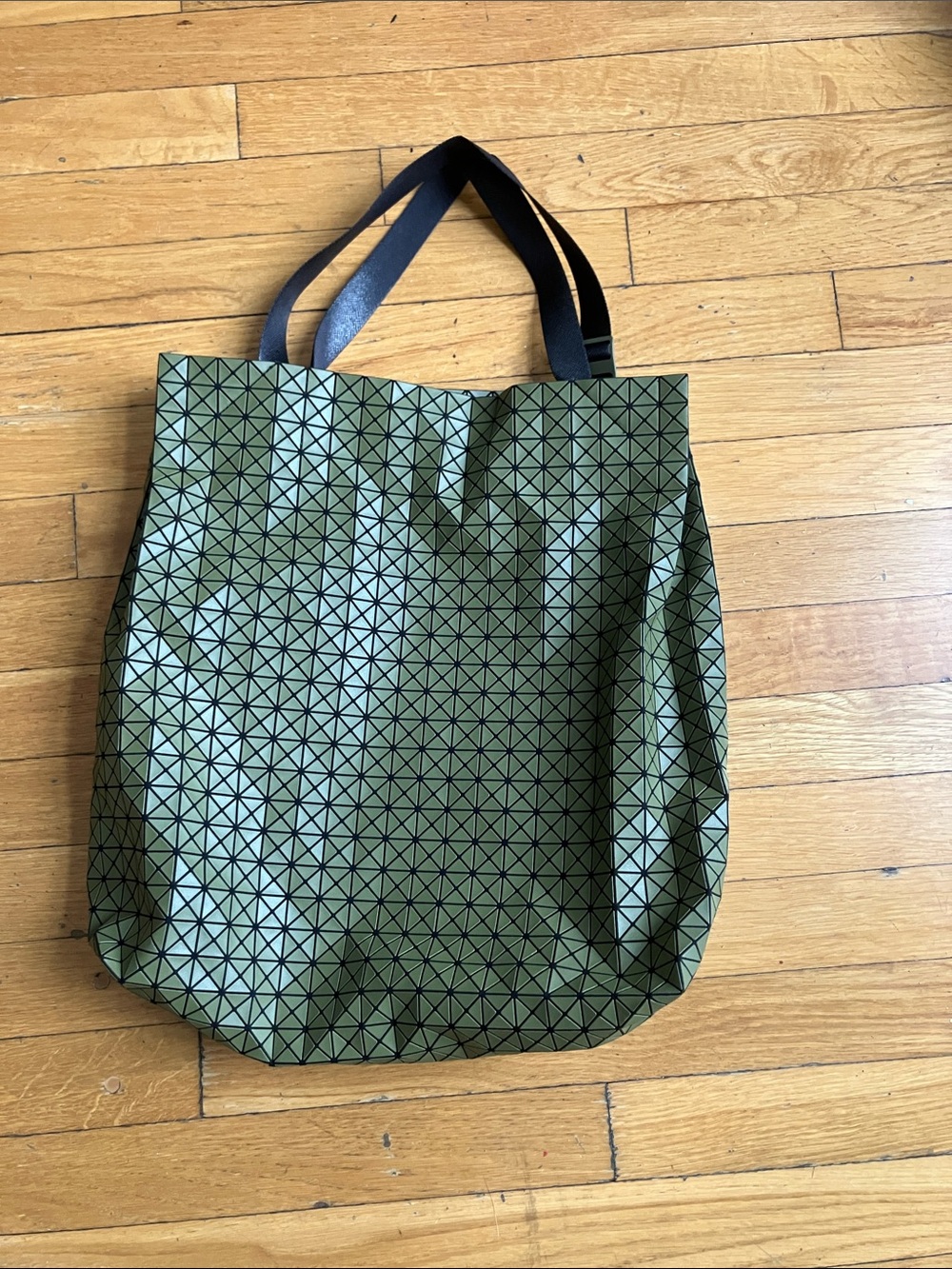 Issey Miyake BaoBao Matte Olive / Khaki Type S Tote